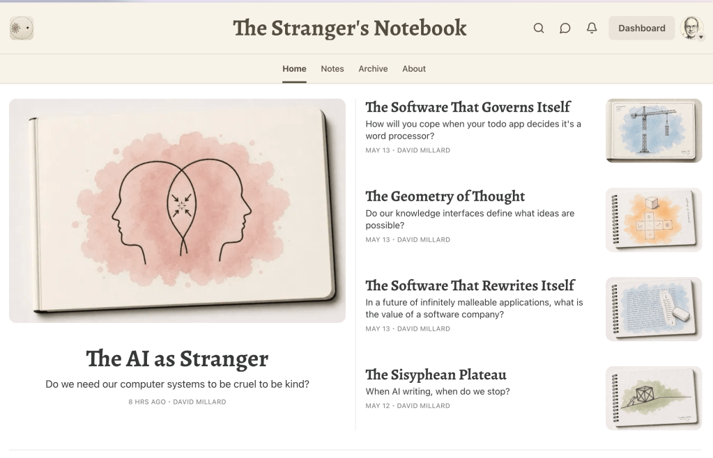 The Stranger’s Notebook